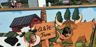 farm sign in Manhattan